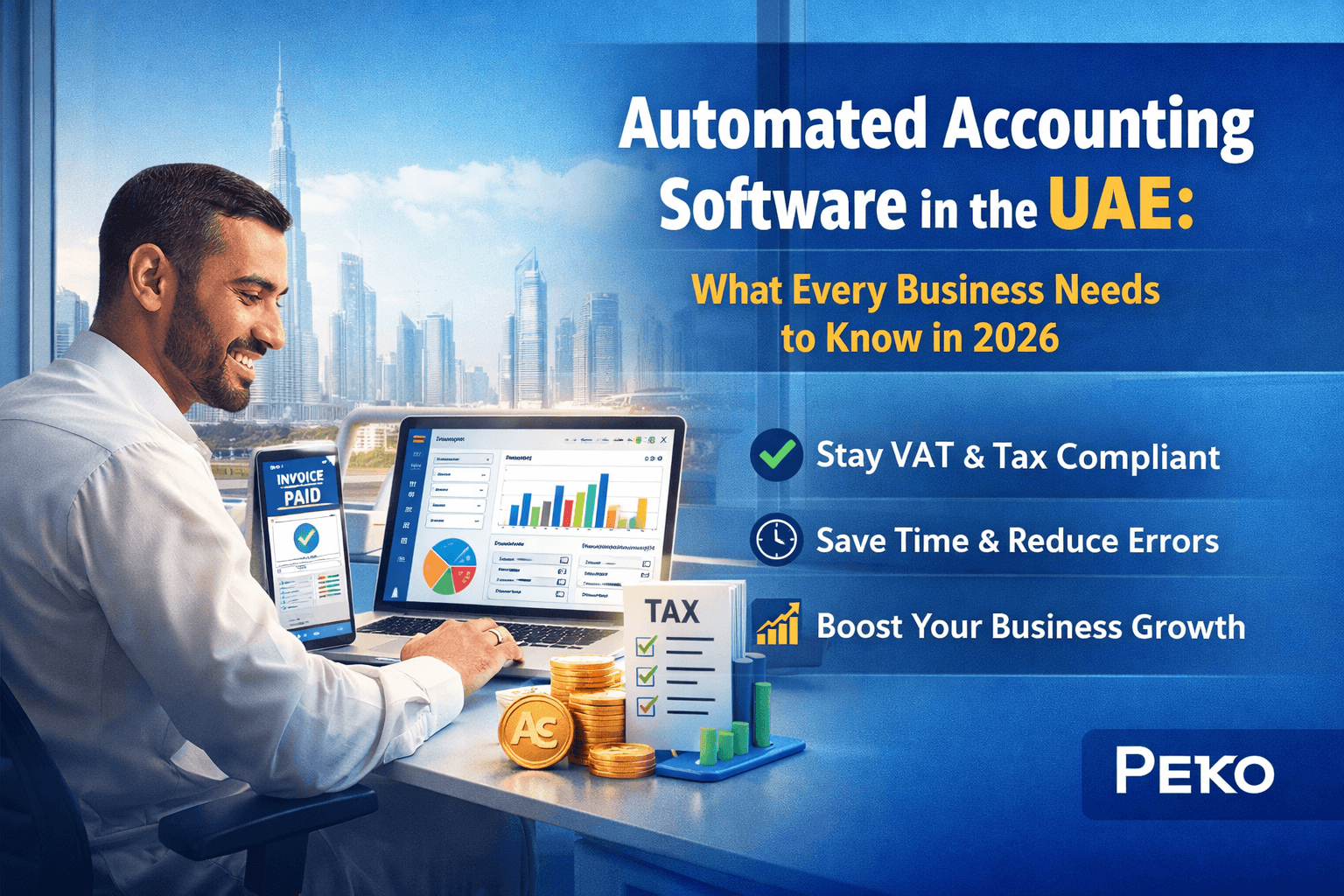 Automated Accounting Software in UAE (2026) | Stay VAT & Tax Compliant
