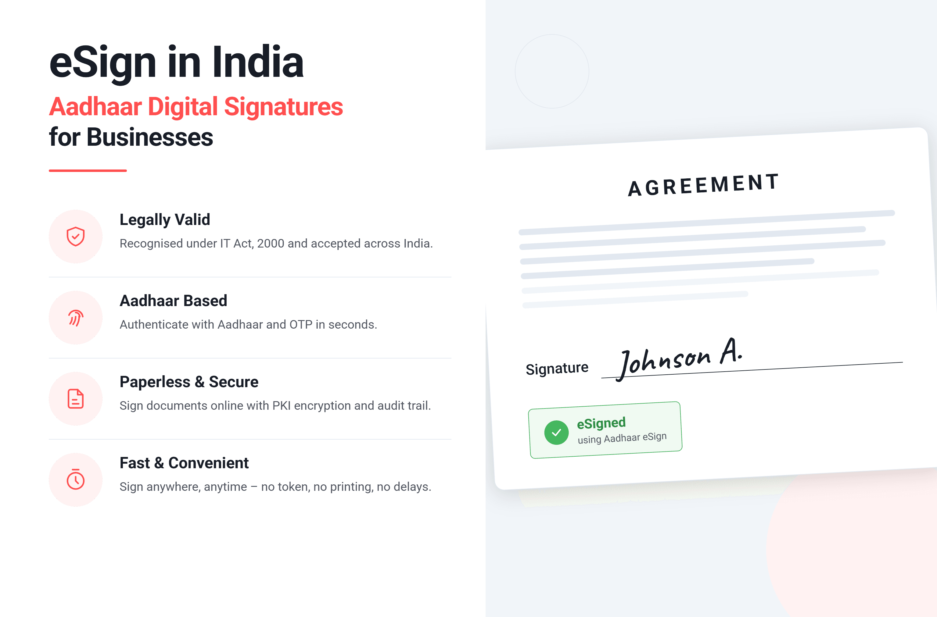 eSign in India 2026: Aadhaar Digital Signature Guide